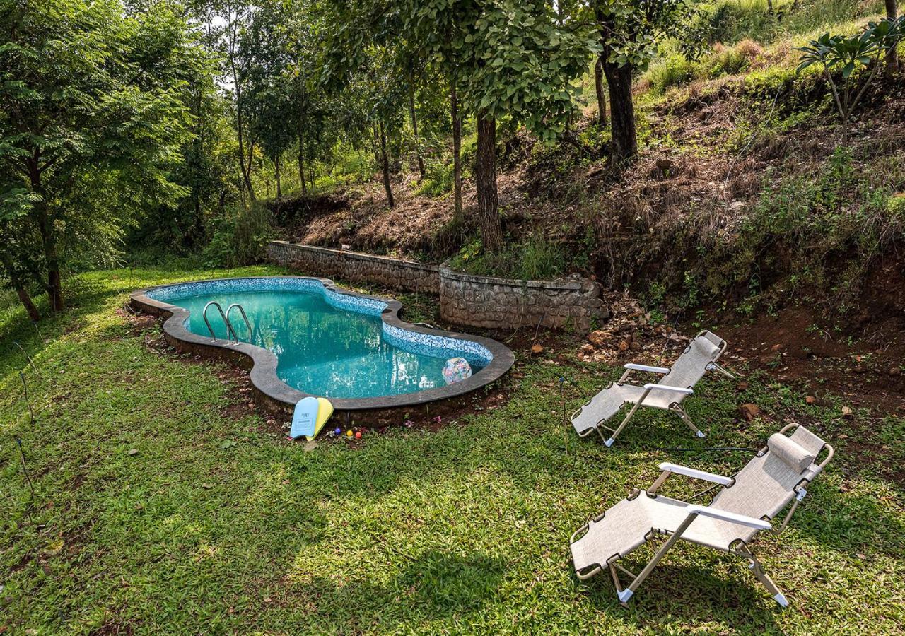 Saffronstays Niramay, Torna-Rajgad - Rustic Pool Villa With A Gazebo And Great Forest Views Marg Asni Exterior foto